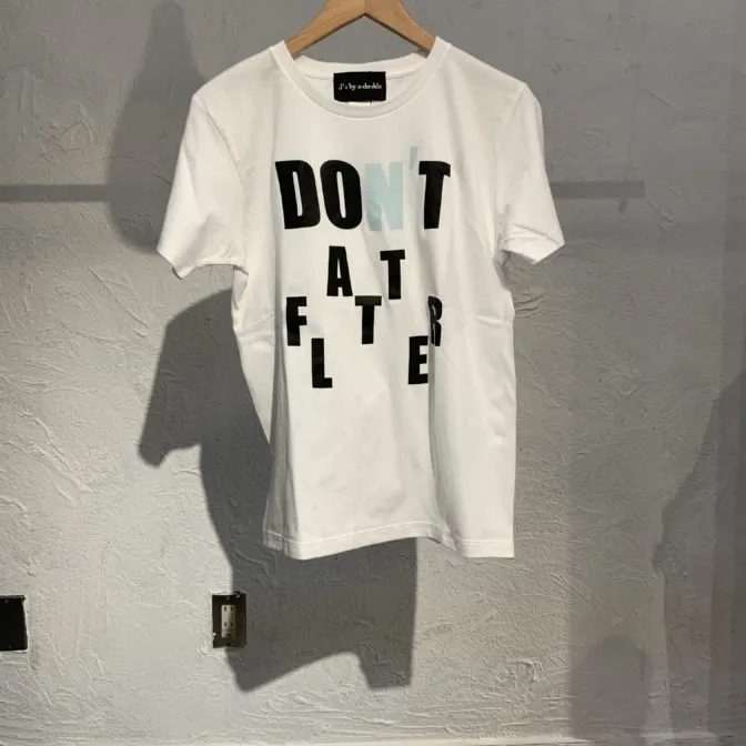  DON’T Tシャツ ホワイト