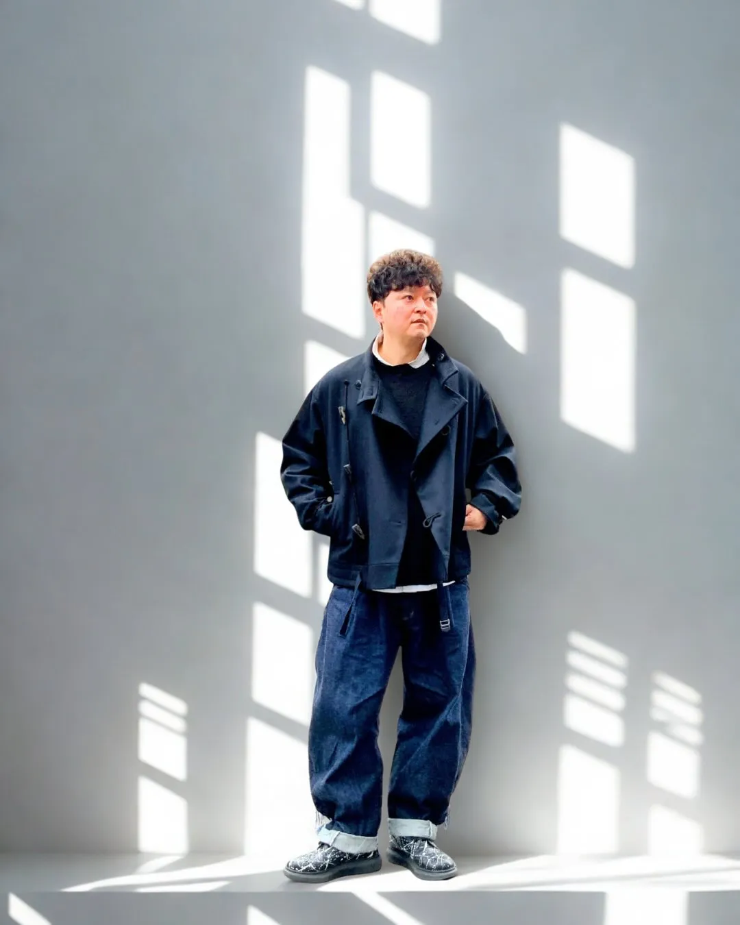 ジャケットにもコートにもなるジャケットコート