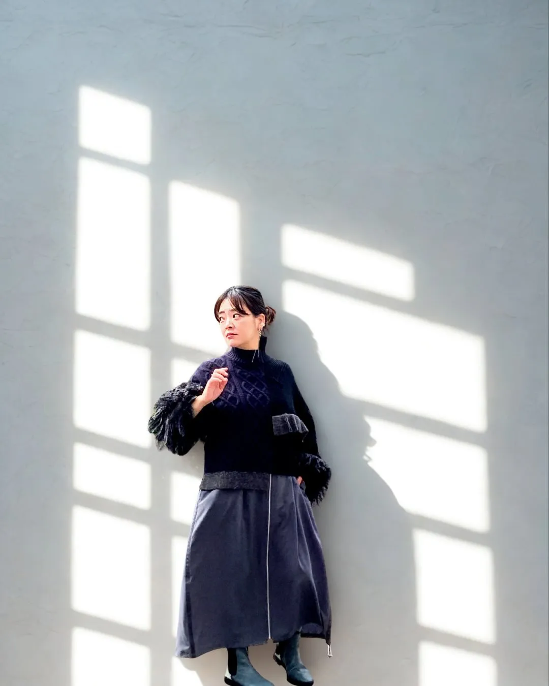 印象を変えられるニット