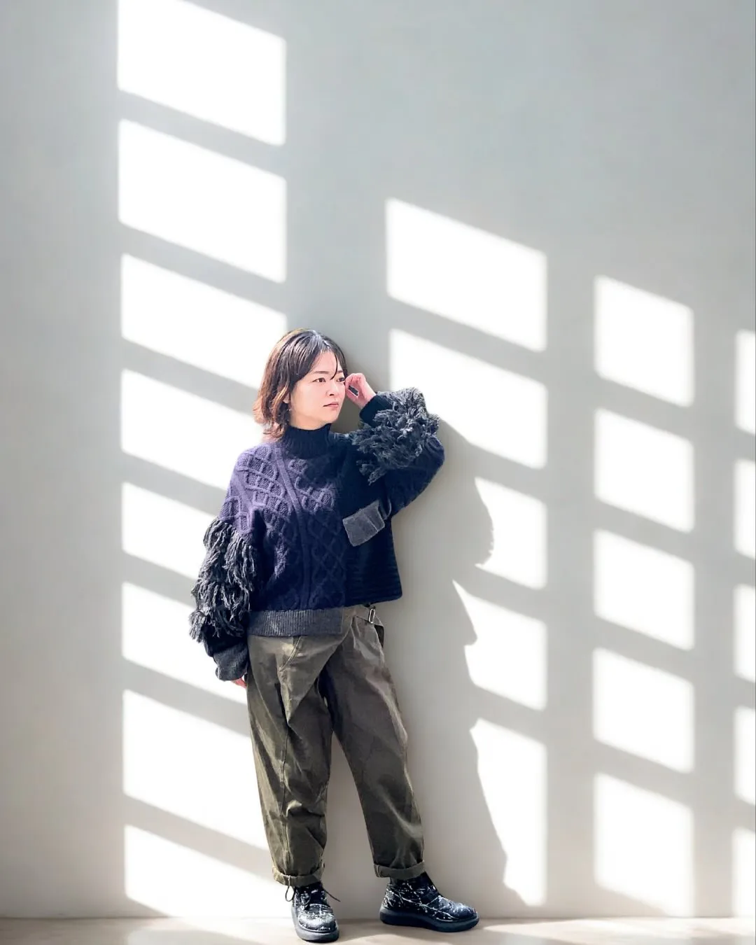 印象を変えられるニット