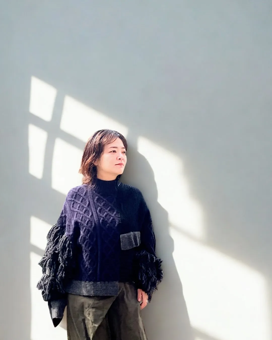 印象を変えられるニット