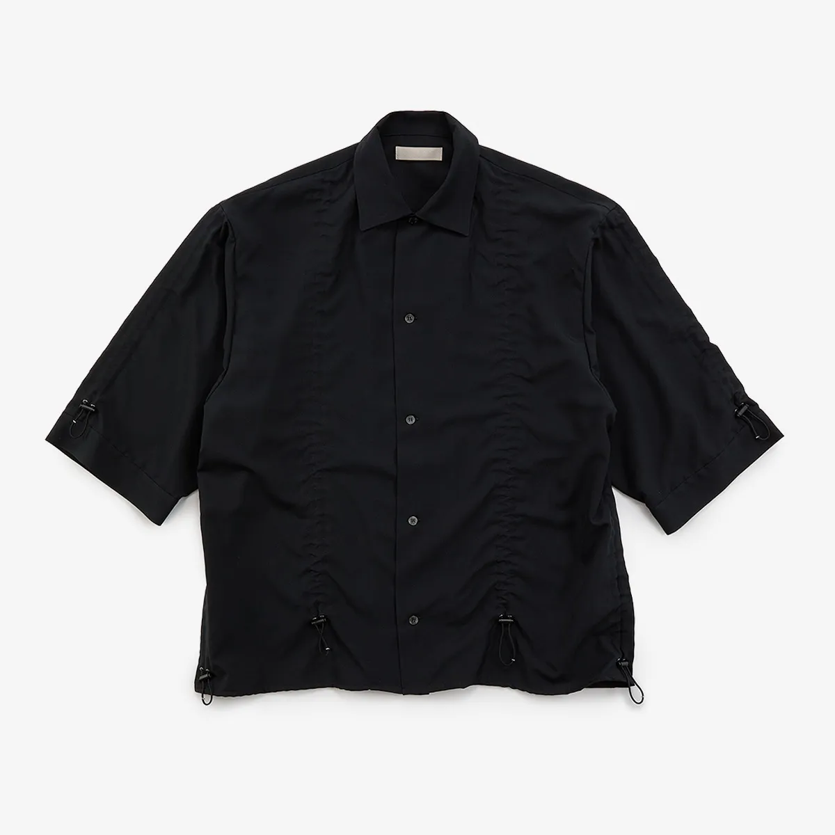 アジャステーブルシャツ ブラック