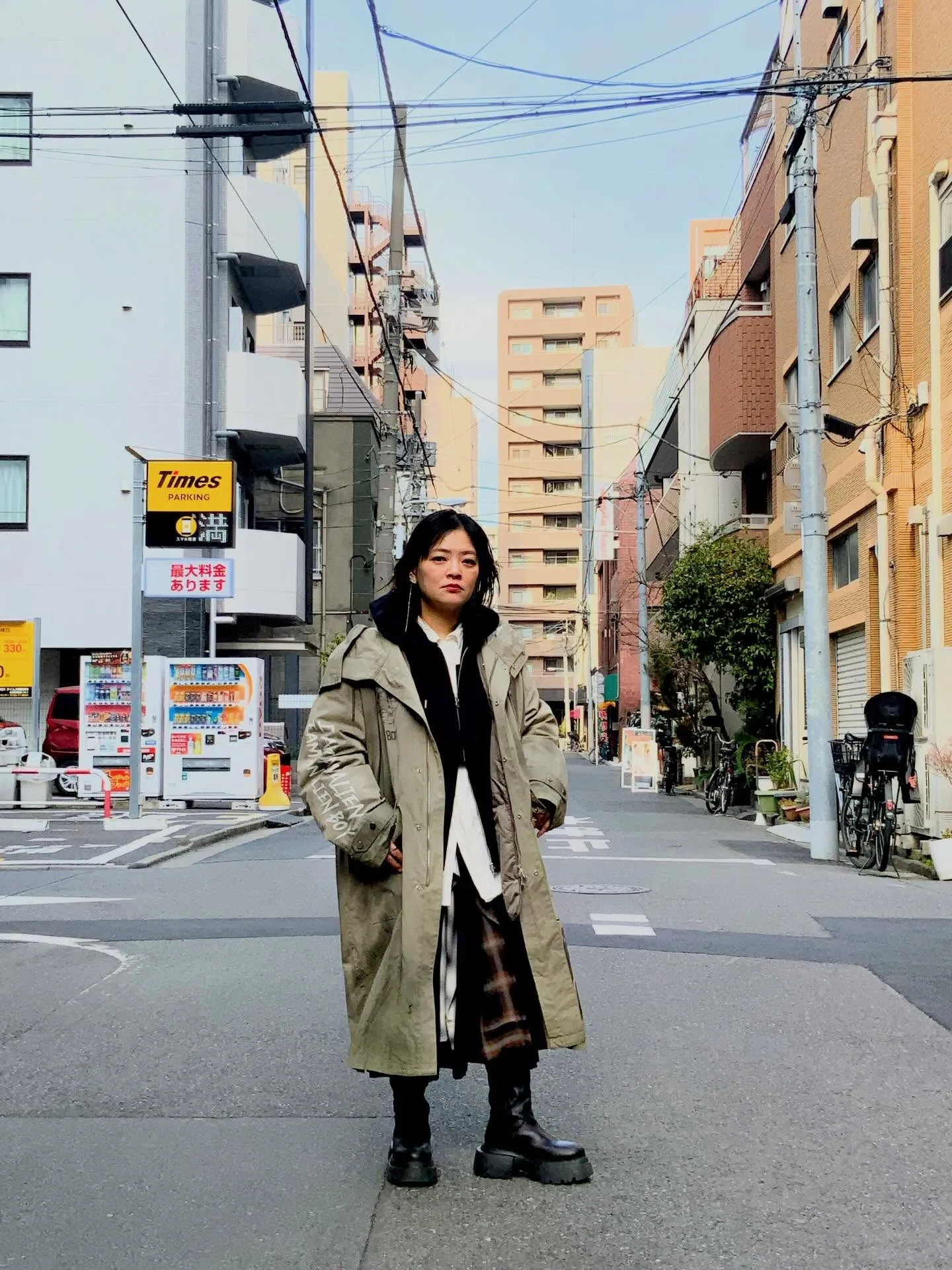 一点モノのモッズコート🧥