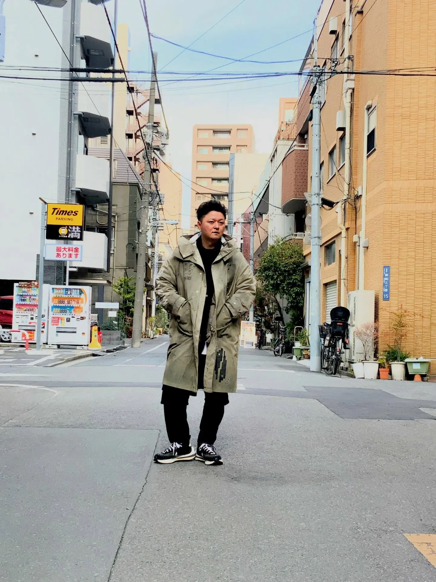 一点モノのモッズコート🧥