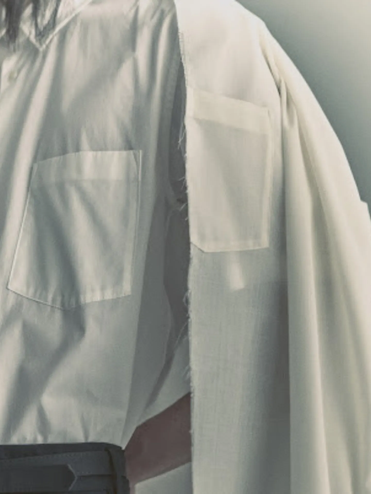 レイヤードシャツ ホワイト