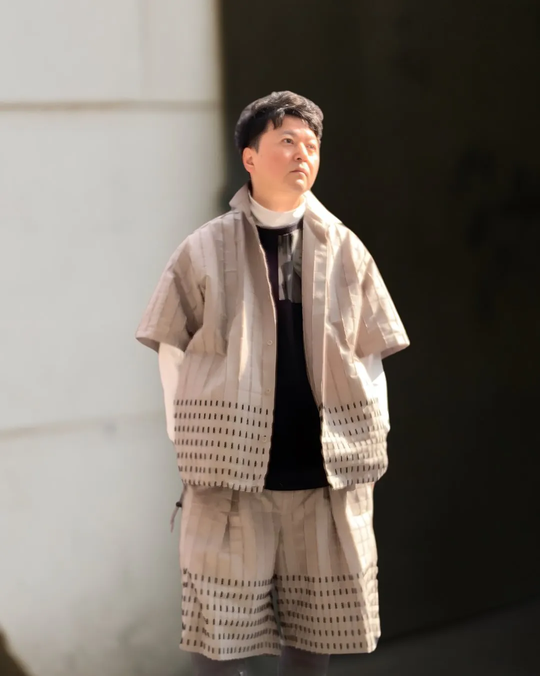 ショートパンツと半袖