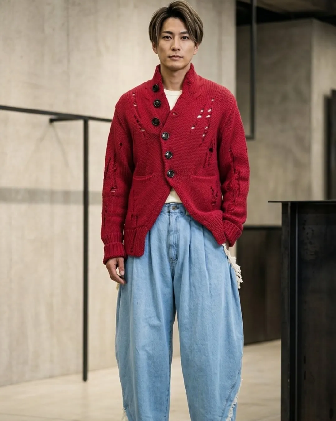 来ていただいている方達は、みなさん今回は楽しそうに試着をして...