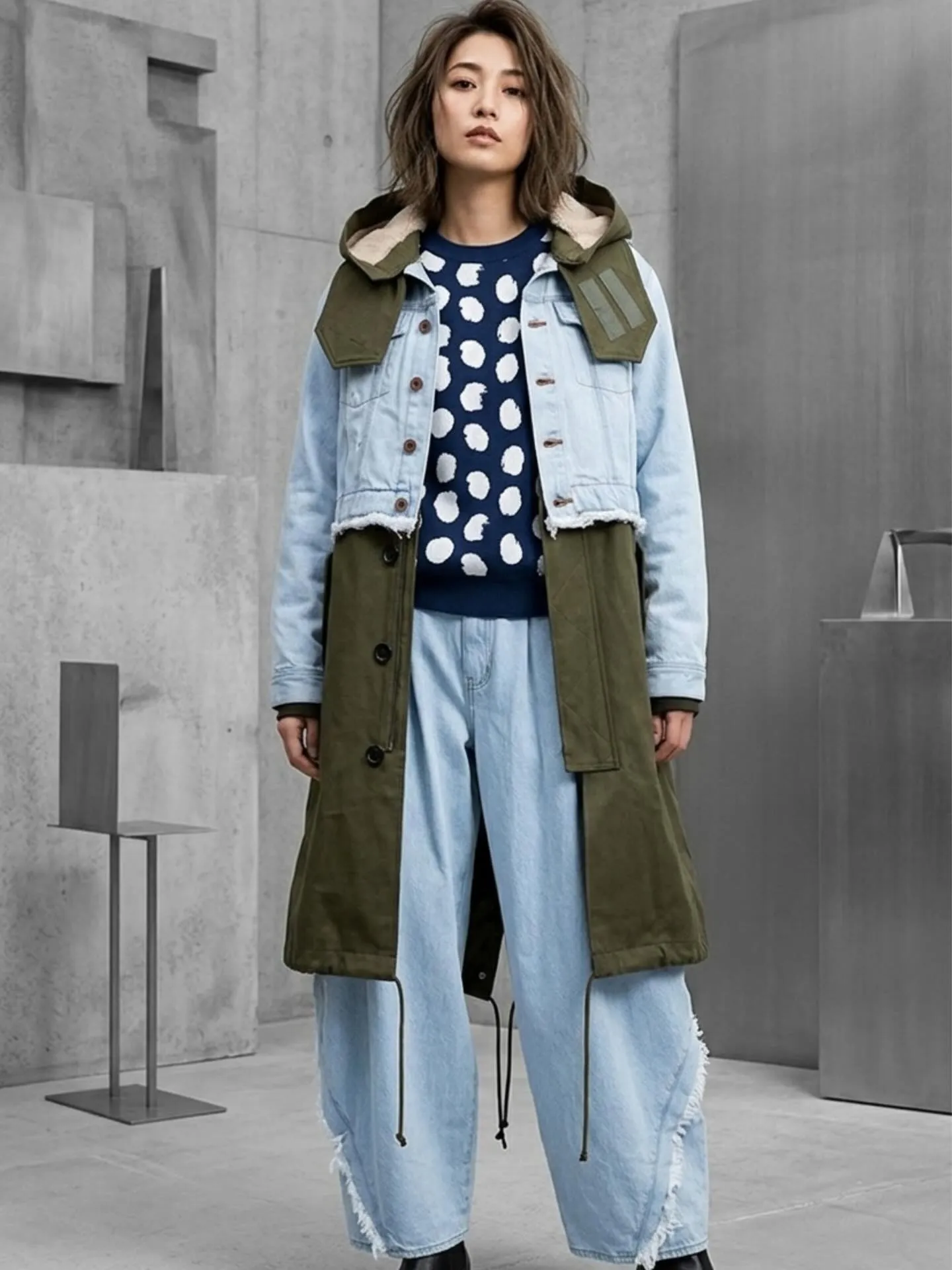 程よくリラックス出来て様になる洋服