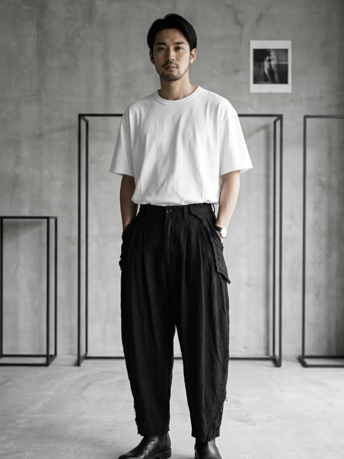 「Tシャツをカッコよく着たい」