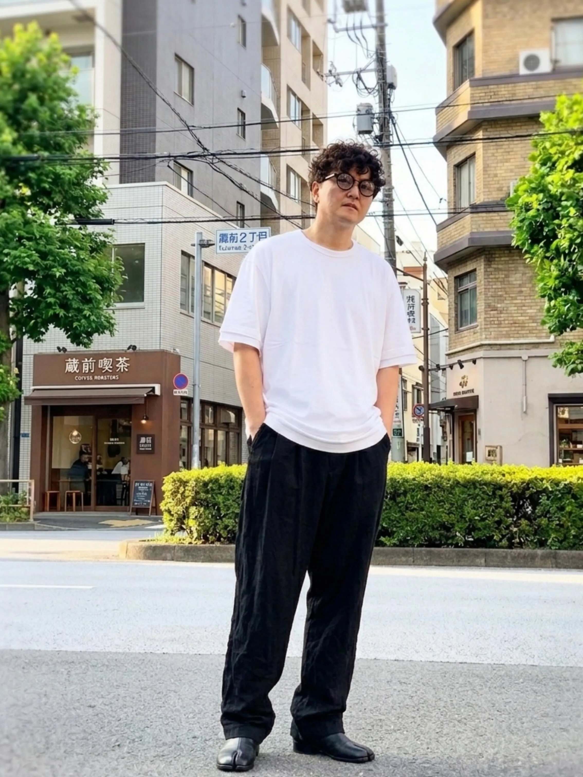メンズの夏の装い。