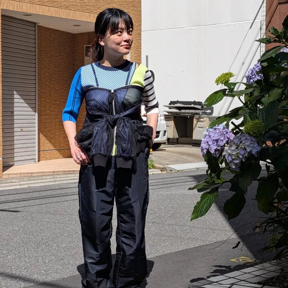 夏の素敵な個性あるスタイリング