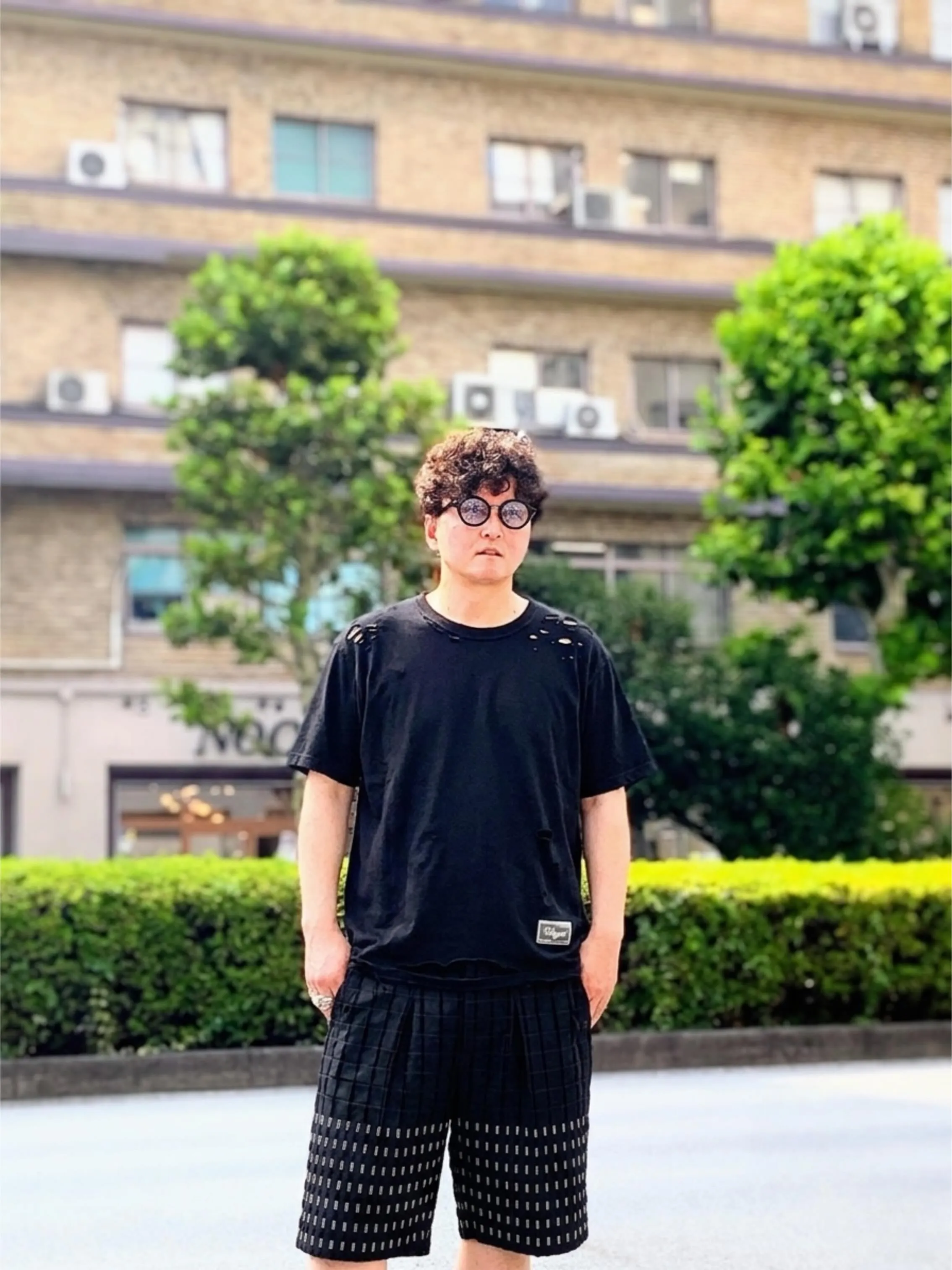 ちょっと変化をつけたTシャツ