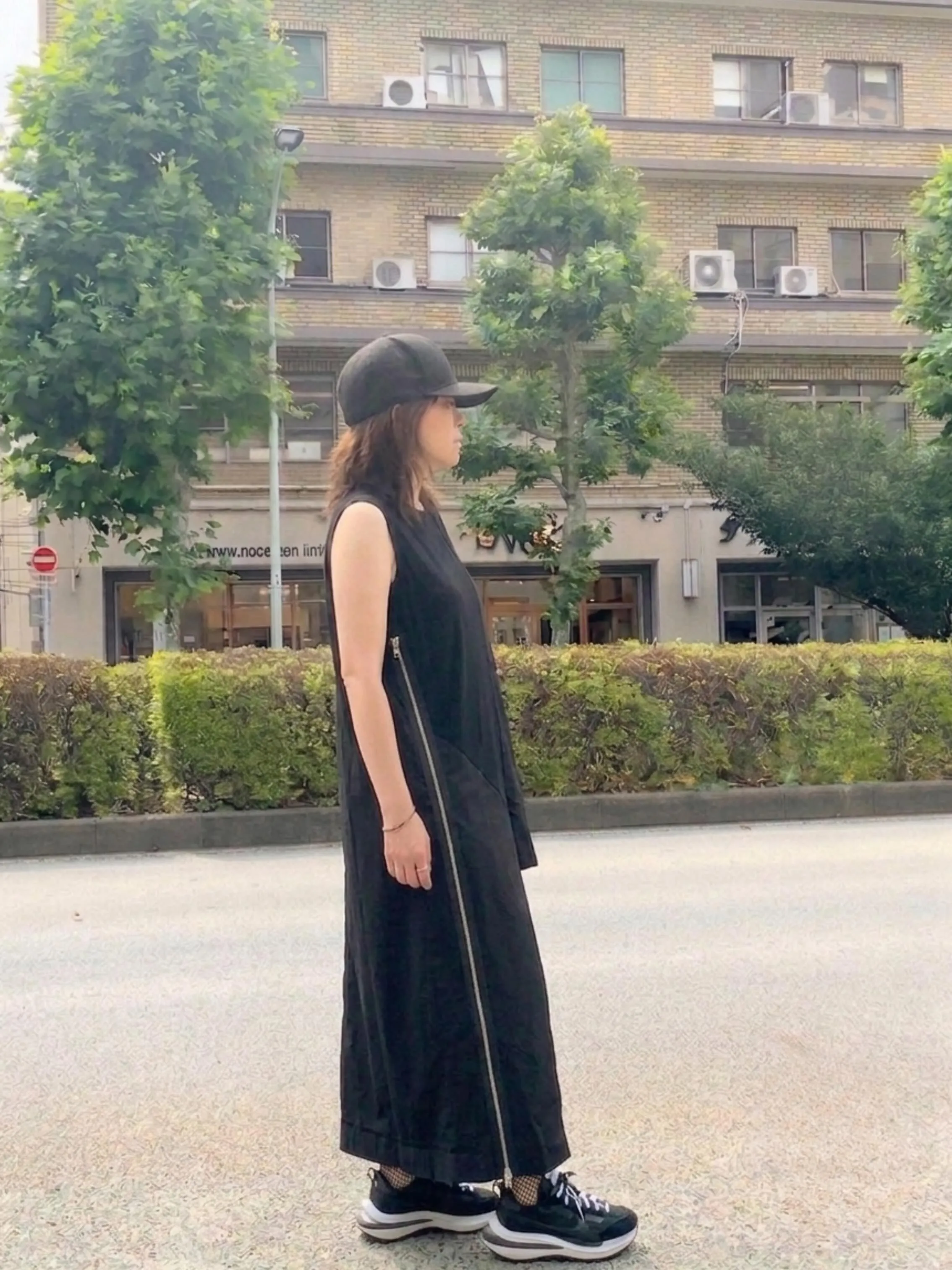 色々着方で表情を変えられるワンピース