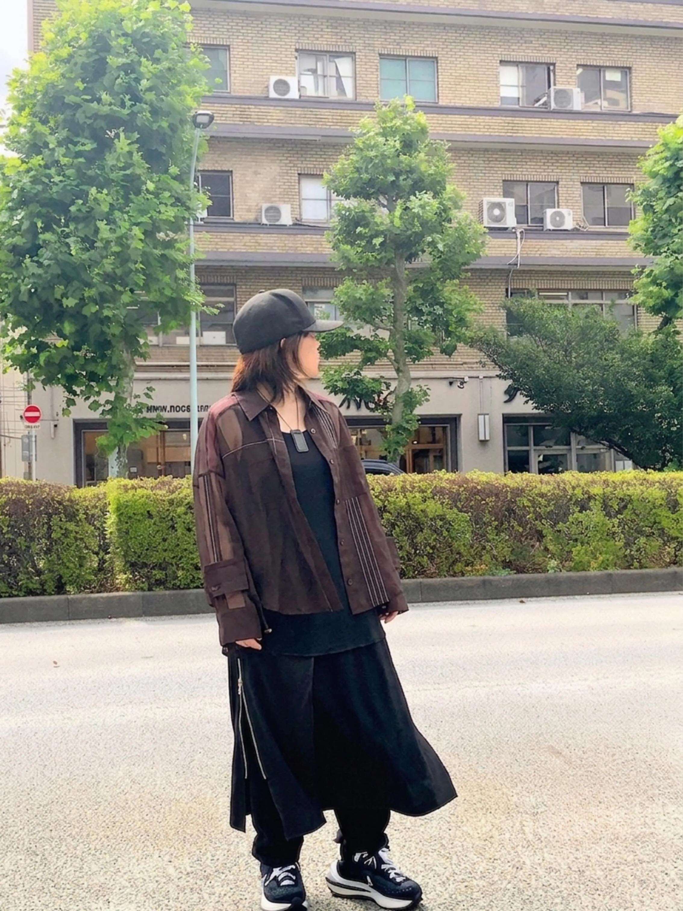 色々着方で表情を変えられるワンピース