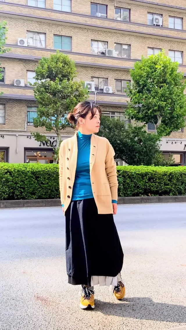 10月5日までお店に期間限定で置いてるサンプル品コーデ